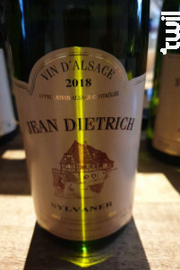 Sylvaner - Dietrich Jean & Fils - 2018 - Blanc