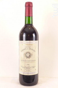 Château Champs de Durand - Maison Bertrand Ravache - 1996 - Rouge