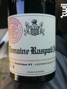 Gigondas - Domaine Raspail-Ay - 2016 - Rouge