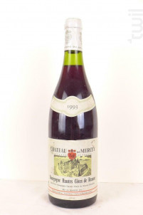 Château De Mercey - Château de Mercey - 1993 - Rouge