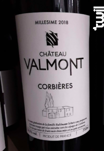 Corbières - Château Valmont - 2018 - Rouge