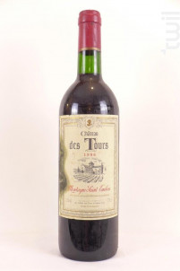 montagne saint émilion - Château des Tours - 1996 - Rouge