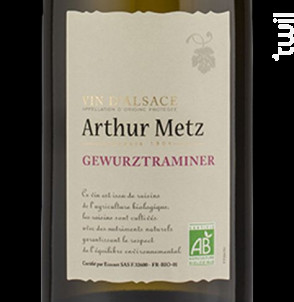 Arthur Metz Bio Gewurztraminer - Arthur Metz - 2013 - Blanc