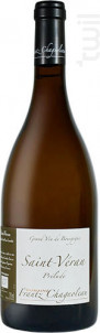 Prelude Frantz Chagnoleau - Domaine Frantz Chagnoleau - 2018 - Blanc