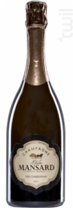Mansard Gilles - Ancestral - Blanc De Blancs - Champagne Mansard - No vintage - Effervescent