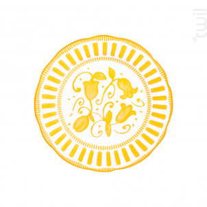 Assiette À Dessert Napoli Jaune 21 Cm lot De 6 - table passion -  - 