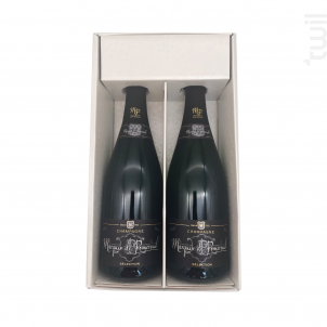 Coffret Cadeau - 2 Brut - Champagne Marquis de Pomereuil - No vintage - Effervescent