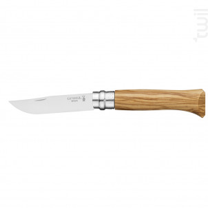 Couteau N°8 En Olivier Avec Lame Inox 2020 - opinel -  - 