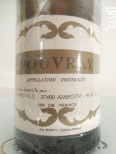 Mise Années 80 - Les Caves Duhard - 1933 - Blanc