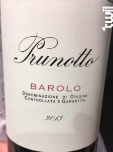Barolo - Domaine Prunotto - 2019 - Rouge