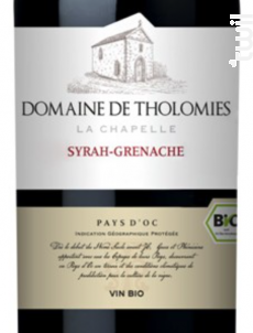 Syrah, Grenache - Domaine de Tholomies - 2017 - Rouge