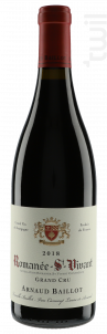 Romanée-Saint-Vivant Grand Cru - Domaine Arnaud Baillot - 2018 - Rouge