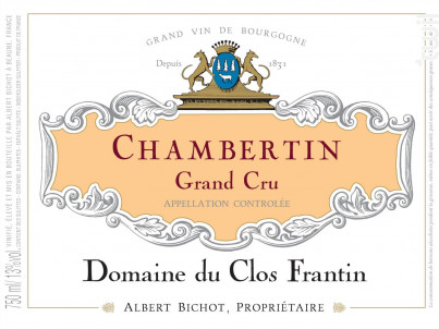 Chambertin Grand Cru - Domaine du Clos Frantin - Domaines Albert Bichot - 2019 - Rouge