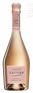 Brut Rosé Premier Cru - Champagne Cattier - No vintage - Effervescent