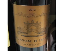Blason d'Issan - Château d'Issan - 2012 - Rouge