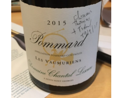 Pommard Les Vaumuriens - Domaine Chantal Lescure - 2019 - Rouge