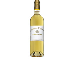Carmes de Rieussec - Domaines Barons de Rothschild - Château Rieussec - 2016 - Blanc