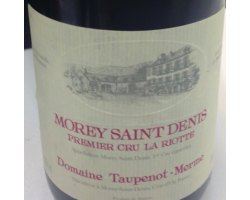 La Riotte - Domaine Taupenot Merme - 2019 - Rouge