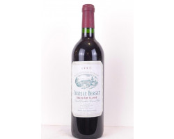 Château Bergat - Borie-Manoux - 1995 - Rouge