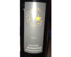 Galaxies 2 Romanile - Clos Romanile - 2022 - Rouge