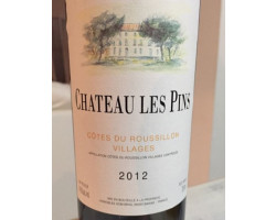 Château les pins - Château les Pins - Dom Brial - 2009 - Blanc