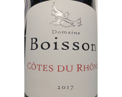 Côtes du Rhône - Domaine Boisson - 2022 - Rouge