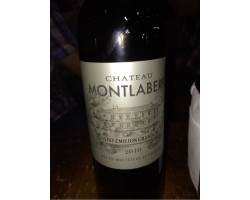 Château Montlabert - Château Montlabert - 1999 - Rouge