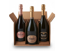 Pack Ruinart 3 bouteilles - Ruinart - No vintage - Effervescent