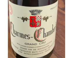 Charmes-Chambertin Grand Cru - Armand Rousseau Père & Fils - 2008 - Rouge