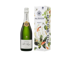 Pol Roger Brut Réserve Estuchado - Champagne Pol Roger - No vintage - Effervescent