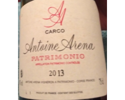 Carco Patrimonio - Domaine Antoine Arena - 2018 - Rouge