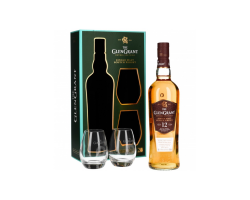 Whisky Glen Grant 12 Ans - Coffret 2 Verres - Glen Grant - No vintage - 