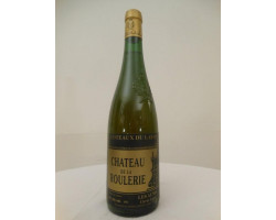 Les Aunis - Cuvée Louis - Château de la Roulerie - 1990 - Blanc