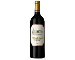 Château VERDIGNAN - Château Coufran-Verdignan - 2015 - Rouge