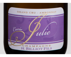 Cuvée Julie - Champagne Billiot - No vintage - Effervescent