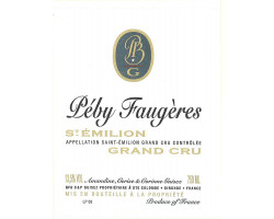 Château Péby Faugères - Château Péby Faugères - 2016 - Rouge