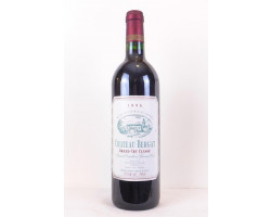 Château Bergat - Borie-Manoux - 1996 - Rouge
