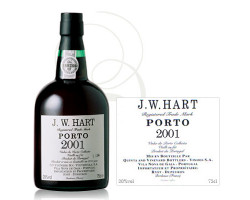 Porto J.W. Hart Millésimé - J.W. Hart - 2001 - Rouge