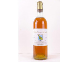 Château Piada Sauternes - Château Piada - 1979 - Blanc