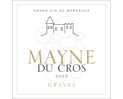 MAYNE DU CROS - Château Du Cros • Famille Boyer - 2019 - Blanc