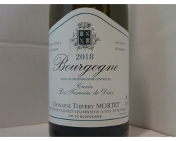Bourgogne Terroirs De Daix - Domaine Thierry Mortet - 2018 - Blanc