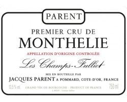Monthélie Premier Cru Les Champs-Fulliot - Domaine Parent - 2014 - Rouge