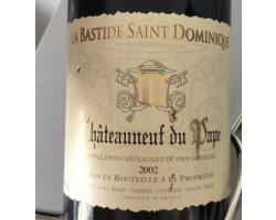 La Bastide Saint Dominique Châteauneuf-du-Pape - La Bastide Saint Dominique - 2023 - Rouge