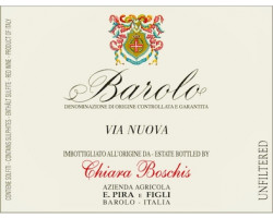 Barolo Via Nuova - E. PIRA E FIGLI-CHIARA BOSCHIS - 2020 - Rouge