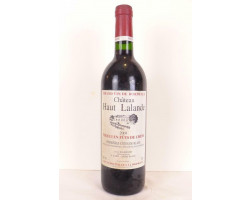 Fût De Chêne - Château Haut Lalande - 2001 - Rouge
