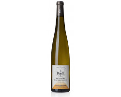 Riesling Grand Cru Schoenenbourg de Riquewihr - Dopff Au Moulin - 2017 - Blanc