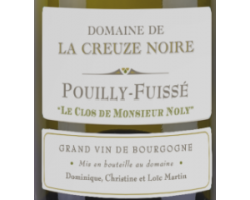 Le Clos de Monsieur Noly - Domaine de la Creuze Noire - 2023 - Blanc
