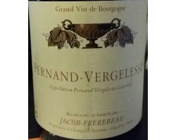 Pernand-Vergelesses - Domaine Jacob - 2022 - Rouge