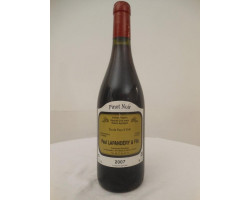 Pinot Noir - Francisque Lapandéry - 2007 - Rouge