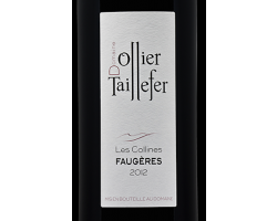 Les Collines Rouge AOP Faugères - DOMAINE OLLIER-TAILLEFER - 2021 - Rouge